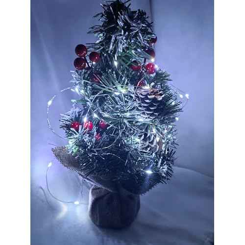 6Pack Fairy Lights Battery Operated -3.3ft 10 LED Silver Wire Firefly Mini Lights for Mason Jars DIY Crafts Christmas Wedding Party Centerpiece Table Decor