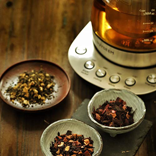 Tea Maker 1.3 Quarts with 5 Temperature Settings, Removable Infuser, Auto Keep Warm