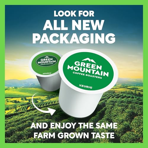 Green Mountain Coffee Roasters Half Caff K-Cup Pods - Medium Roast, 72 Count