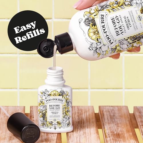 Poo-Pourri Before-You-Go Toilet Spray Refill 16 Fl Oz Original Citrus