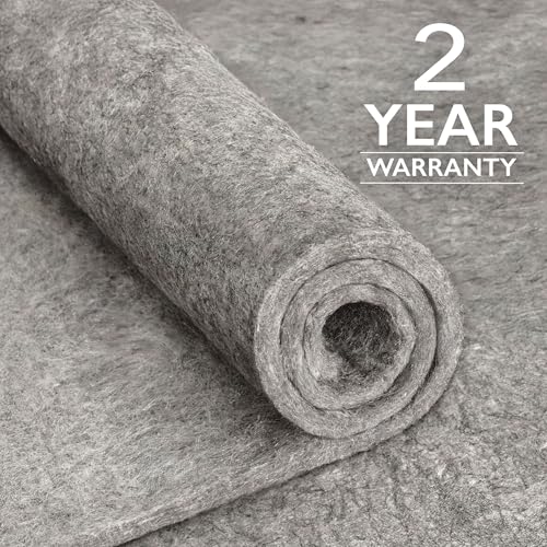 9'x12' Felt Rug Pad 1/4 Inch Thick - Floor Protection & Cushioning - RUGPADUSA Basics