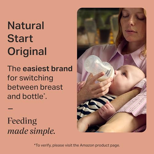 Tommee Tippee Natural Start Baby Bottles Wide Neck Anti-Colic 9oz - Fiesta Variation
