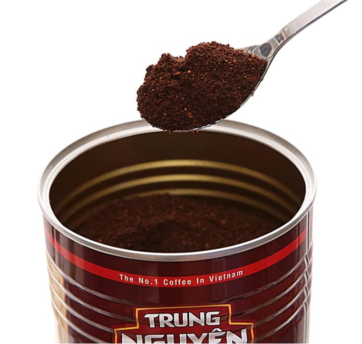 Trung Nguyen Premium Arabica & Robusta Vietnamese Coffee - 2 Cans, 15 oz Each