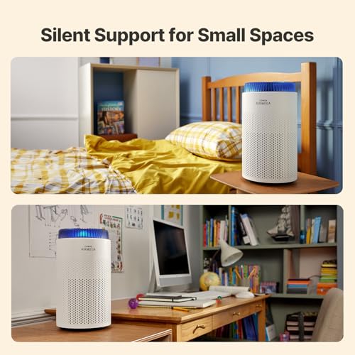 Coway Airmega 50 Air Purifier Bundle with 16-Month Filter Supply - VALUE-PACK, True HEPA, Smoke & Allergies, Auto Mode, White