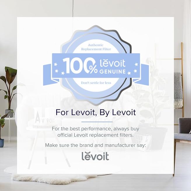 Levoit Vista 200 Air Purifier Replacement Filter 2 Pack | Genuine HEPA & Carbon Filters