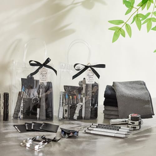 Wishfond Black 60PCS Men’s Baby Shower Prize Set with Multi-Tools & Accessories