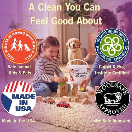 Capture 4 lb Carpet & Rug Dry Cleaner Powder - Deodorizer & Stain Remover