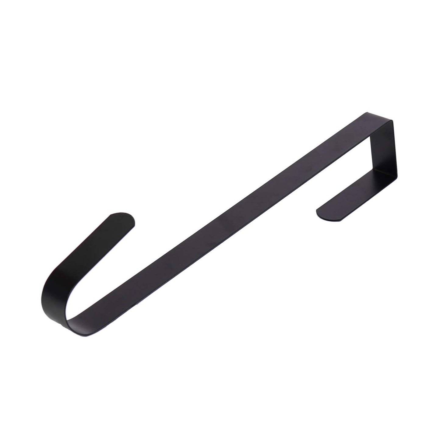 Sattiyrch 12" Wreath Hanger for Front Door,Steel Over The Door Hanger Hook,Wreath Door Hanger (Textured Bronze, 4)