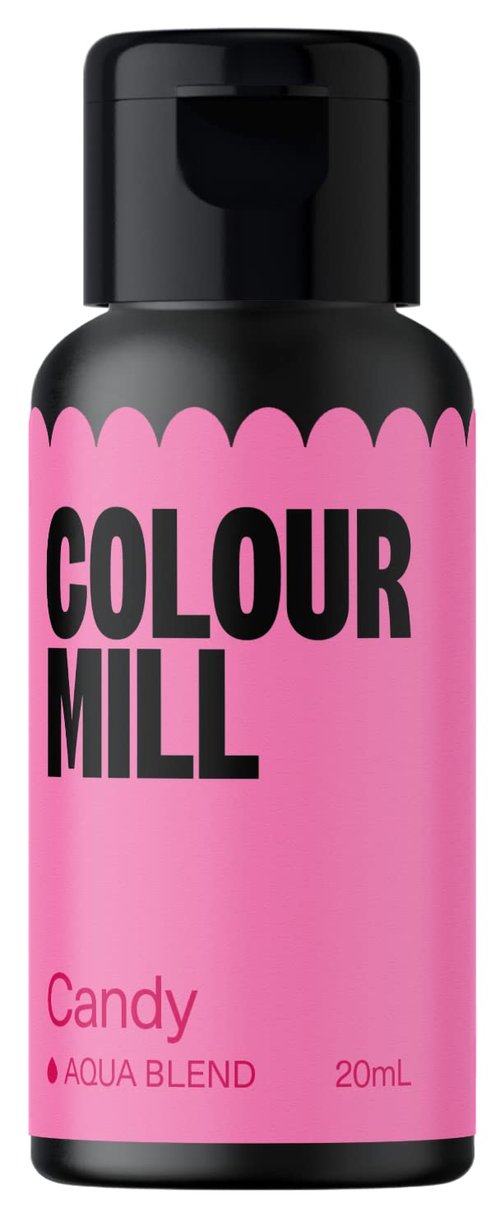 Colour Mill Aqua Blend Water-Based Food Coloring - Vibrant Candy Colors | 20 Milliliters
