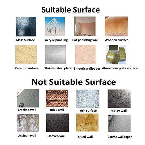 TOARTi Christmas Reindeer Wall Decal,Lovely Christmas Wall Sticker for Kids Room Decoration,Adorable Window Cling Decal,Christmas Home Decals (9 pcs)