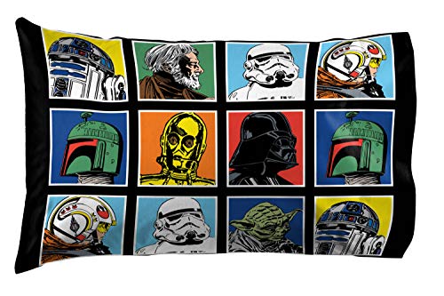 Star Wars Twin Comforter Set - 4 Piece Soft Bedding for Boys