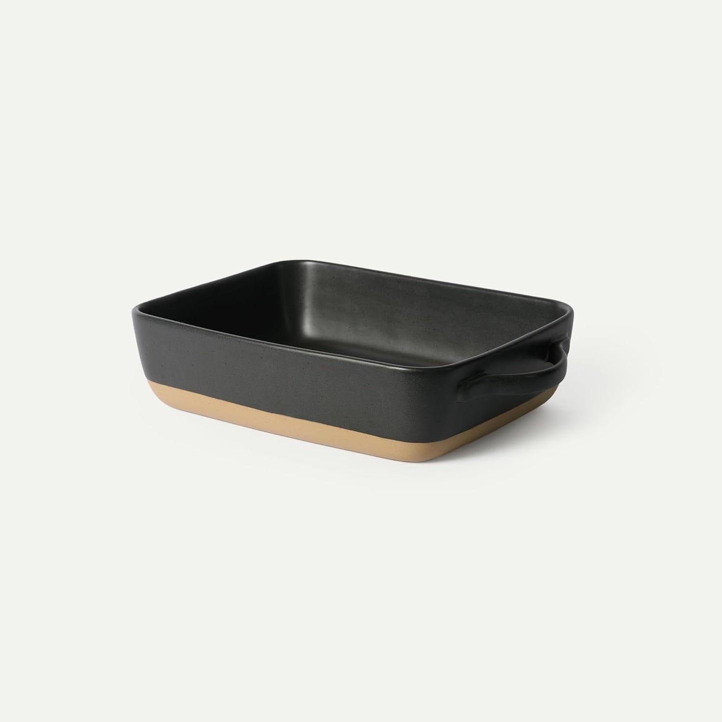 Mora Ceramic Baking Dish - Large 9x13 in Extra Deep Casserole Pan | Versatile Porcelain Bakeware in Liquorice