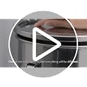 Verdeho 8.72gal Stainless Steel Airtight Food Storage Container with Lid