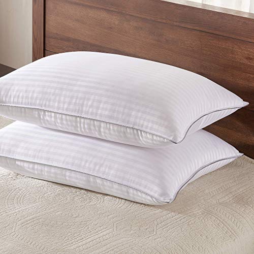 White King Size Bed Pillow 2 Pack - Hotel Collection Super Soft Down Alternative