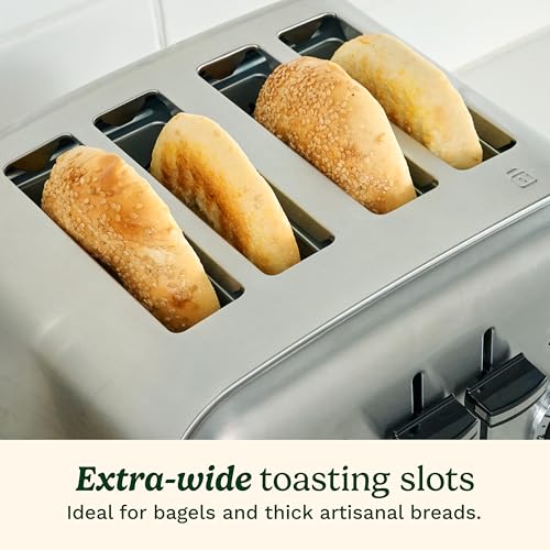 Cuisinart Stainless Steel 4-Slice Toaster with Extra-Wide Slots