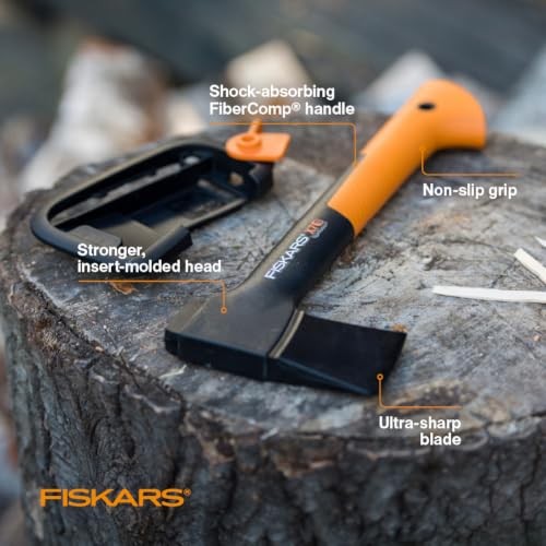Fiskars X7 Small Hatchet Axe - 14-Inch Camping & Kindling Chopper - Variation of THIS listing
