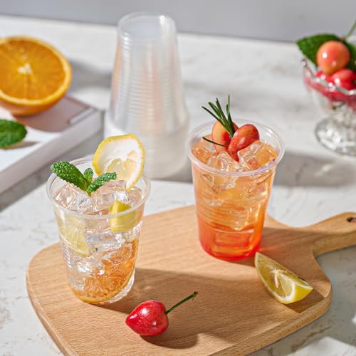 Turbo Bee 2500Pack 7oz Clear Disposable Plastic Cups for Parties & Events