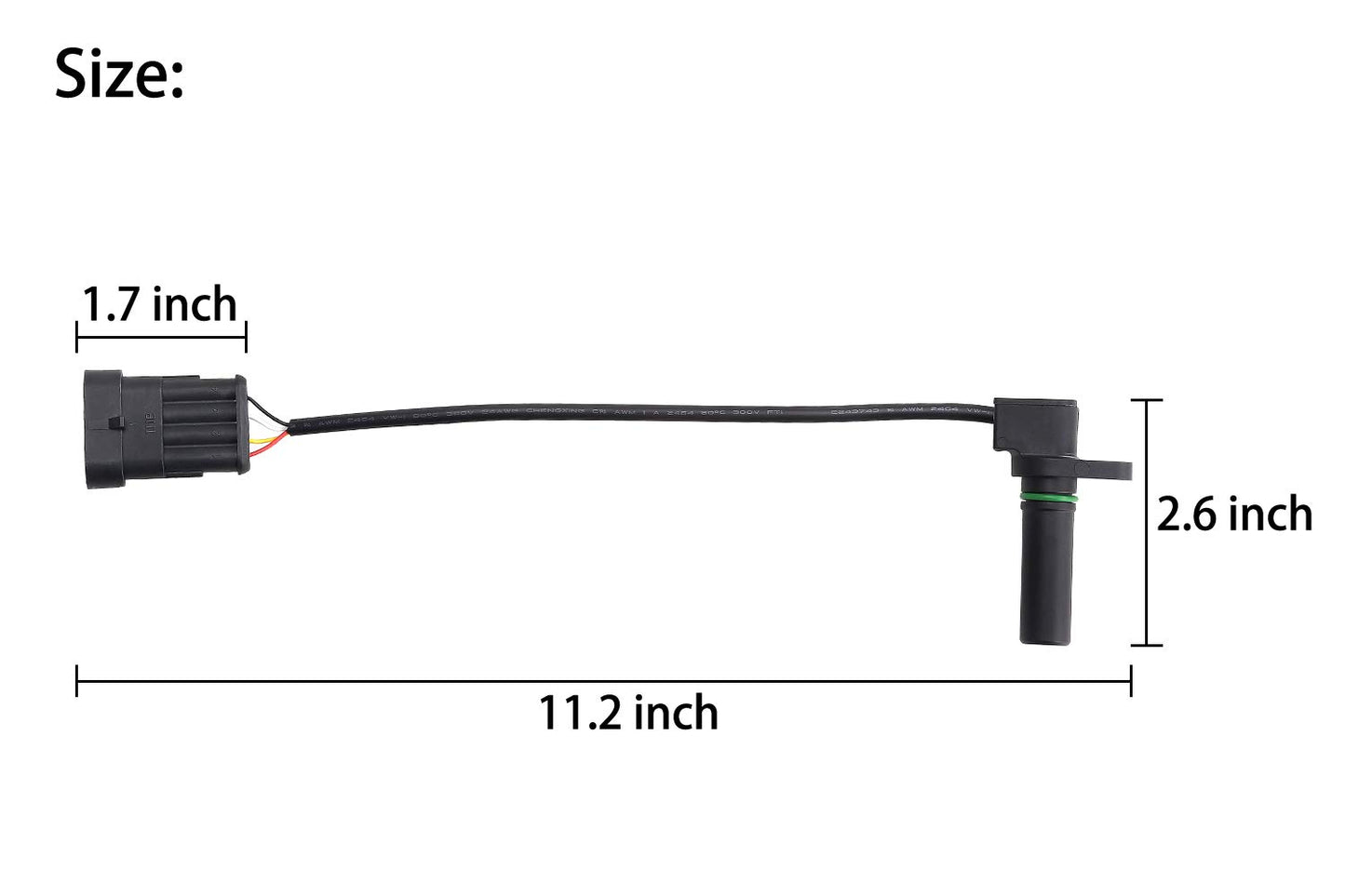 10L0L Golf Cart Speed Sensor Kit for EZGO RXV Gas & Electric 614252 2008-UP Cart