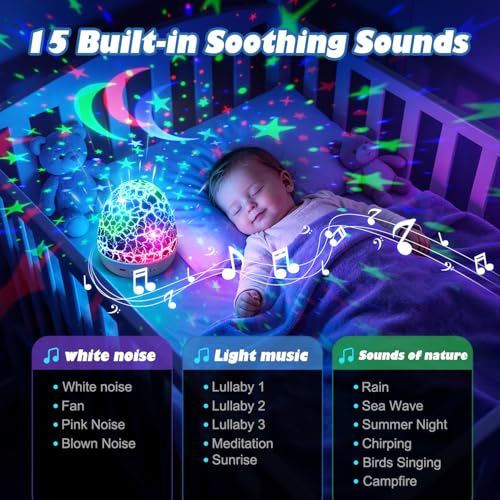 PIKOY Dinosaur Toys, 15 Sounds & 3 Films, Toys for Kids, Egg Light