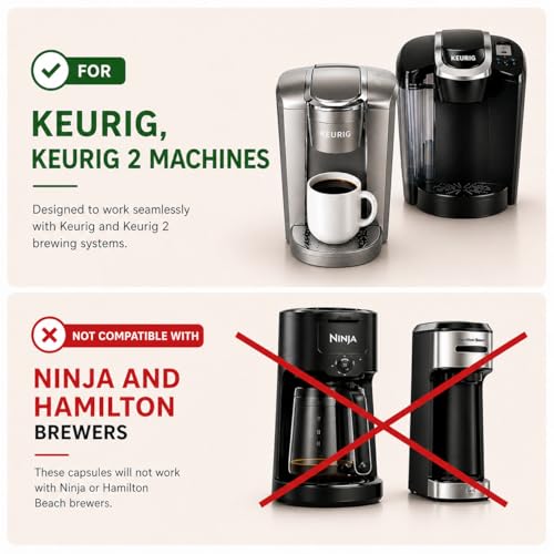 Fabula USDA Organic Medium Roast Coffee Pods for Keurig 2.0, 24 Count, Low Acid, Single Origin, Compostable & Non-GMO