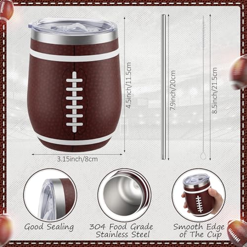 Football Gift Set with 12oz Tumblers & Sport Socks - Football Variation