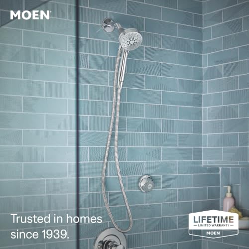Moen Engage Magnetix Chrome Handheld Showerhead with 6 Spray Settings & Eco-Performance