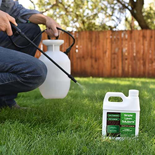 Liquid Soil Loosener - Soil Conditioner for Compact and Poor Drainage Soils - 32 oz