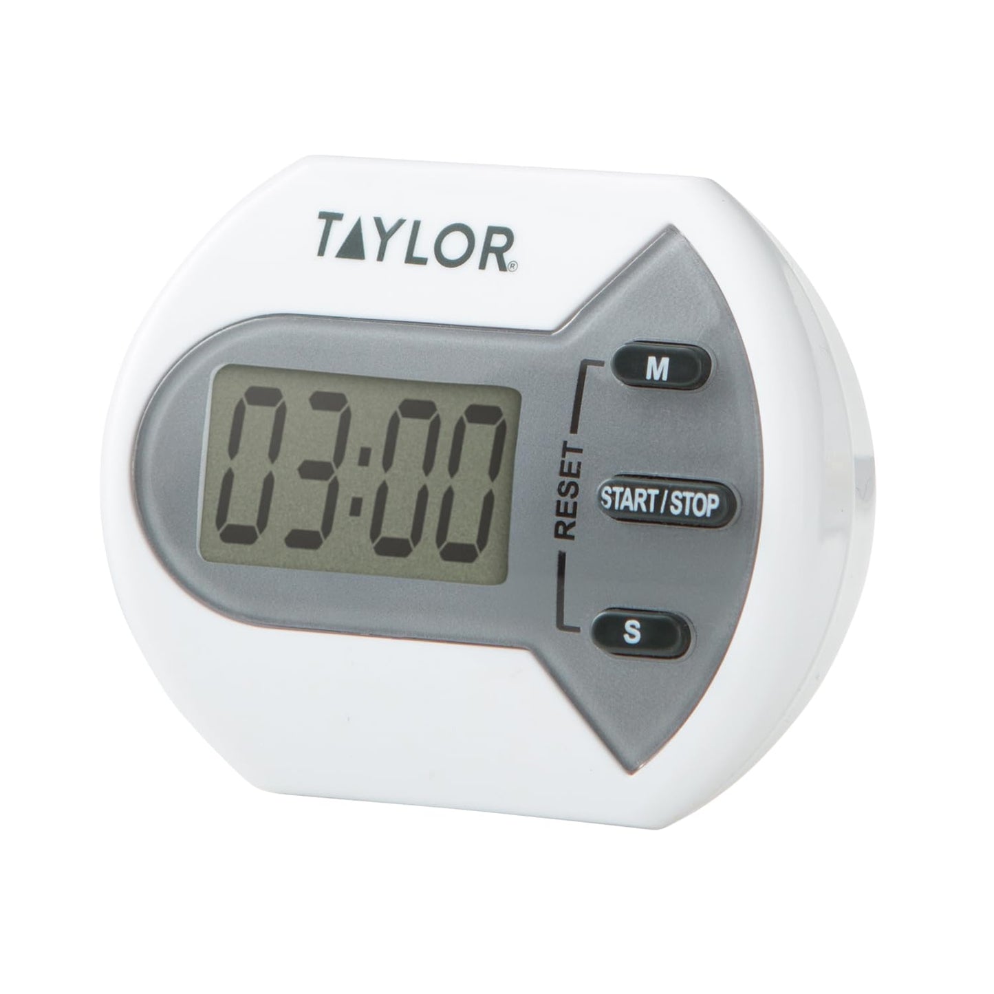 Taylor Digital Timer Counts Up and Down for School, Learning, Projects, and Kitchen Tasks