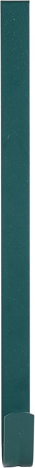 Sattiyrch 15" Wreath Hanger - Sturdy Steel Over The Door Hook for Front Door (Green, 4")