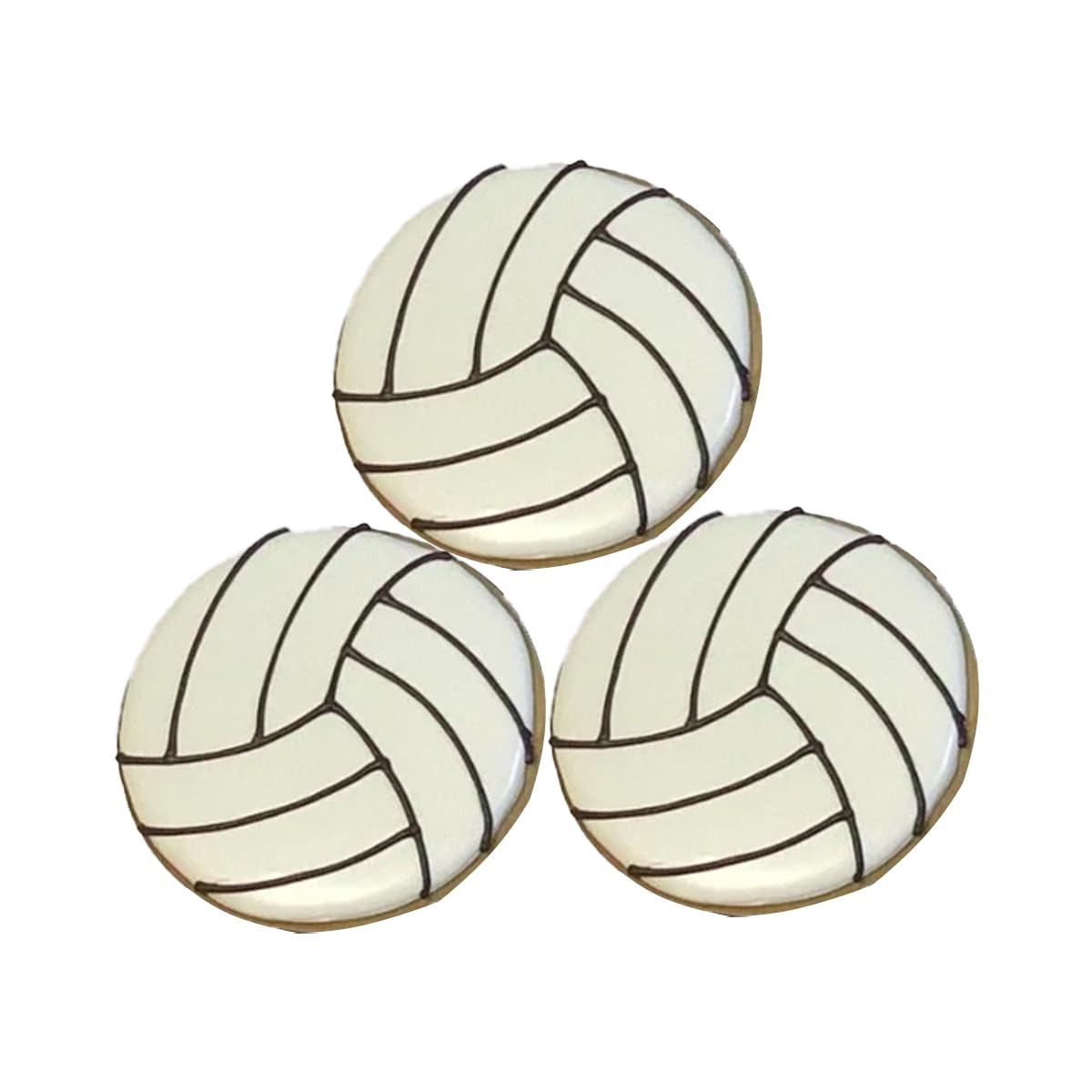 Volleyball Cookie Cutter (2 to 8 inches) by Mighty Gadget USA (4 inches)