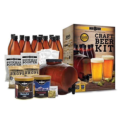 Homebrew Beer Making Kit 4 Gallon Complete DIY Set with Bonus Refill - Brew in 30 Minutes