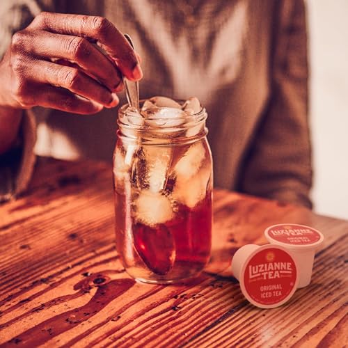 Luzianne Unsweetened Iced Tea Pods - Single Serve for Fresh Brewed Tea