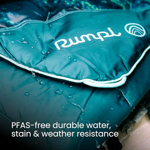 Rumpl Original Puffy Blanket for Outdoors - Northern Lights Variation