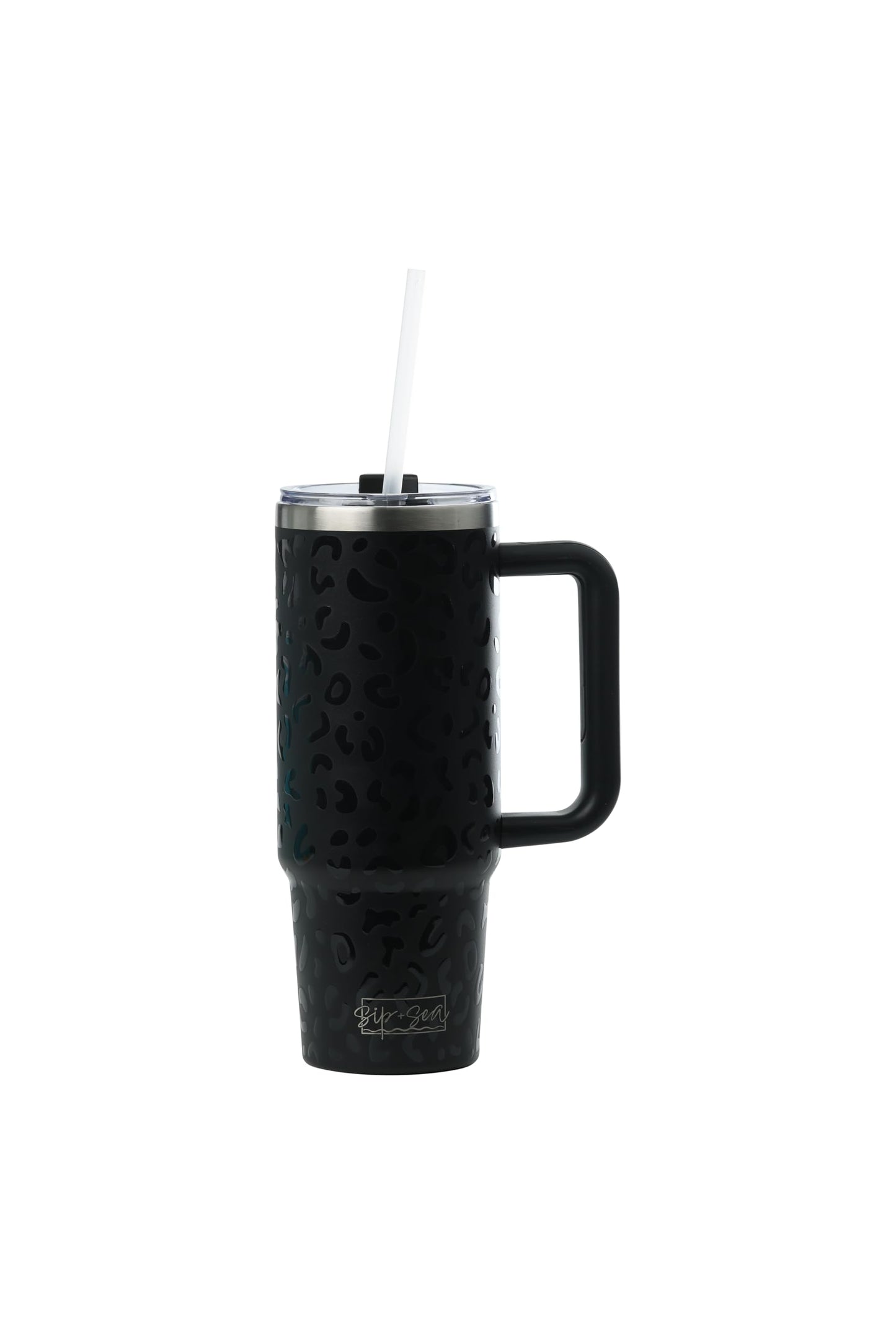 Sip + Sea Cayman 30oz Stainless Steel Tumbler with Handle, Lid & Straw – Double Wall Vacuum Insulated Travel Mug