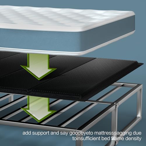 Queen Size Bunkie Board 10MM Folding Spring Support, Light, Breathable & Moisture Resistant