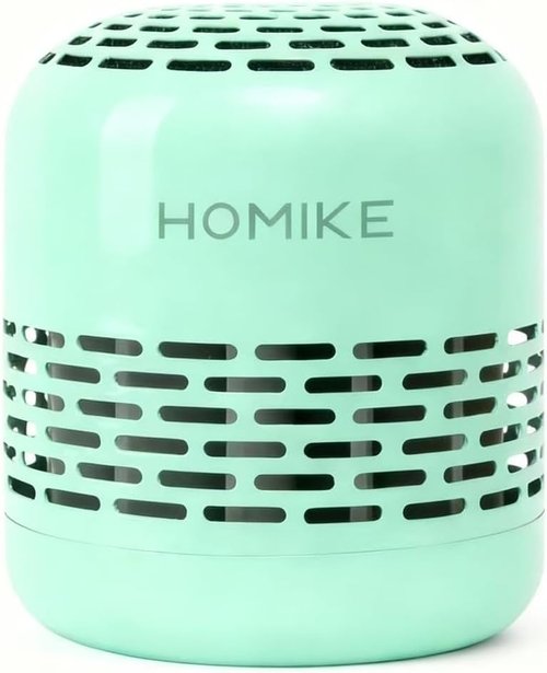 HOMIKE Refrigerator Deodorizer - Long-Lasting Odor Eliminator for Fridge, Closet & Car | Green