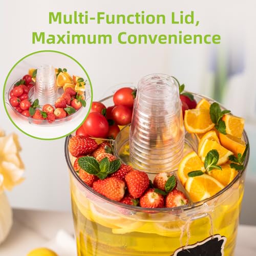 MiraFure 2 Gallon Multi-Function Drink Dispenser with No-Drip Spigot - Party & Outdoor Use (Variation 1)