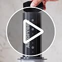 AeroPress XL Coffee Press Gray - 3-in-1 French Press, Pour-Over & Espresso