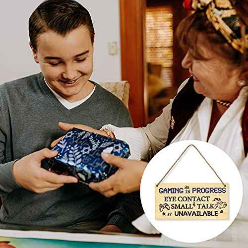 Gamer Gifts Funny Teenage Boy Gaming Room Decor for Boyfriend 16th 18th Birthday Gifts for Boys Game Lovers under 10 15 Dollars Fortnite Bedroom Accessories for Men Son Dad Christmas Gifts