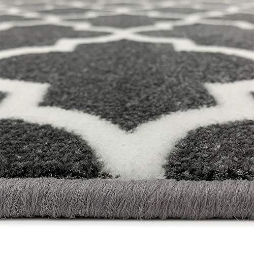 Prest-O-Fit 5-0269 Decorian 2-Piece RV Rug Set - Fossil Gray