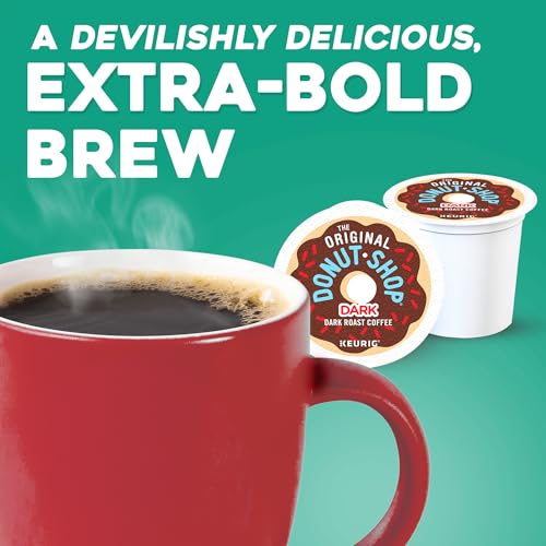 Dark Roast Coffee Pods - 48 Count, Compatible with Keurig K-Cup