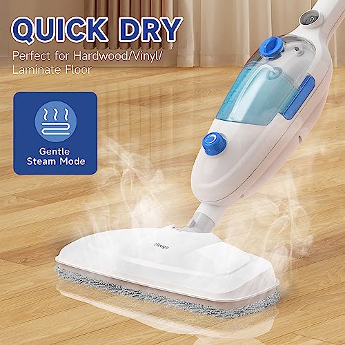 Steam Mop for Hardwood & Multi-Surface Floor Cleaning with Adjustable Steam