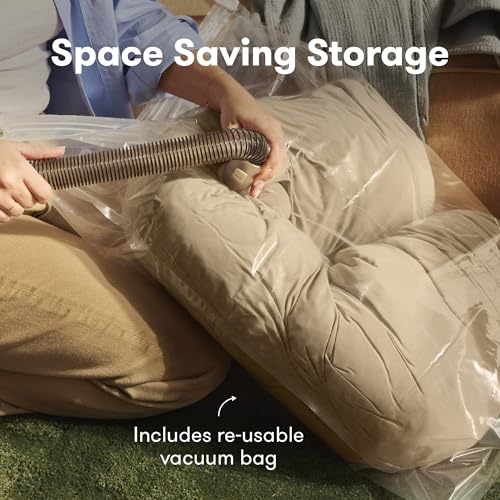 Cooling Pregnancy Pillow - Compact Support 4-in-1, Taupe - Space Saving