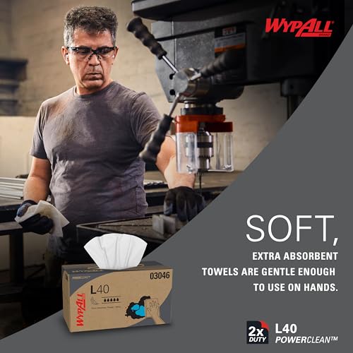 Extra Absorbent Laundry Wipes 90 Sheets per Box, Commercial Spill Control