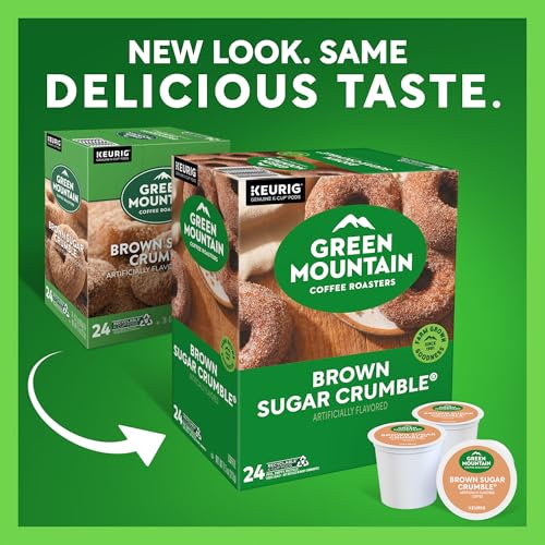 Brown Sugar Crumble Coffee Pods - Keurig Single-Serve K-Cup, 24 Count Pack of 4