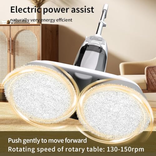 PUREBEAR White 300°F Steam & Scrub Mop with 13 Accessories – Lightweight Floor Cleaner