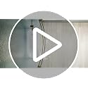 Zenna Home Gold Double Curved Shower Curtain Rod 50-72 Inch No Drill Tension Mount