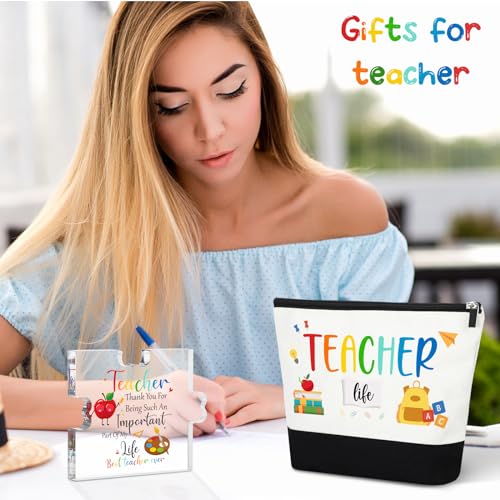 Locmeo Teacher Appreciation Gift Basket Christmas Thank You Gift Set - Variation: Teacher