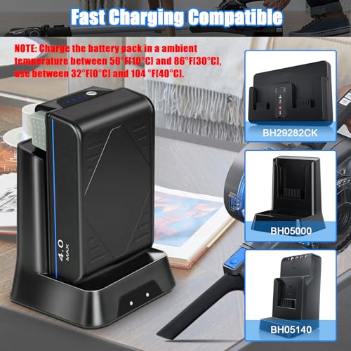 JYJZPB 18V 4.0Ah Lithium-ion Replacement Battery for Hoover ONEPWR Cordless Vacuum