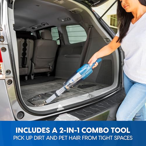 Vacmaster 10.8V Cordless 2-in-1 Stick Vacuum Cleaner - Blue